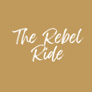 Rebel Ride 2023 Event Tshirt - Womens Maple Faded Tee Design