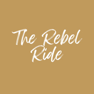 Rebel Ride Event Tshirt - Womens Maple Faded Tee Design