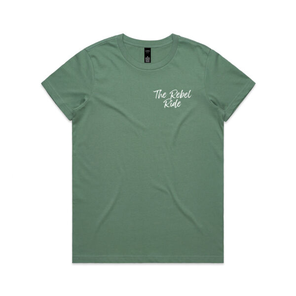 Rebel Ride Event Tshirt  - Womens Maple Tee Thumbnail